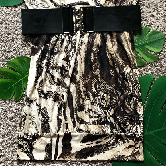 Dressy Blouse with Waist Belt - Picture 3 of 5